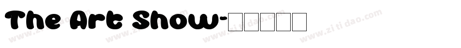 The Art Show字体转换